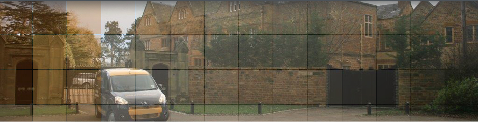 Relocating for any type of business - Pip Ewart Removals & Storage Small removal van leaving large estate home